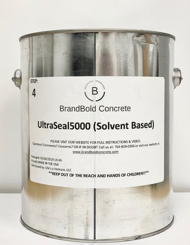 BrandBold Concrete UltraSeal5000 - 1 Gallon - Step 4
